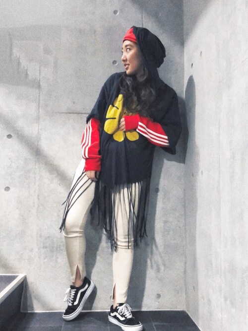 adidas（アディダス）の「【ADIDAS】3ストライプラインベレー帽