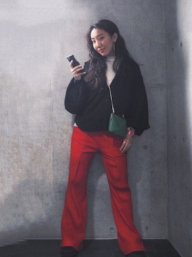 「Marc by Marc Jacobs（マークバイマークジェイコブス）のアイテム（腕時計）」を使った、KAWAYUIさん（レディース・156cm）の春コーディネート