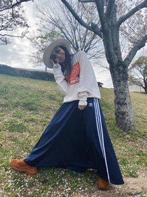 adidas ライトブルー フード付きトレーナー・スカートセット（Sサイズ) adidas｜【公式】アディダス adidas 返品可 adidas x Liberty London