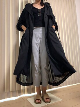 「Mos（モス）のアイテム」を使った、yuyuさん（レディース・169cm）の秋コーディネート