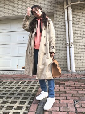「ONLY（オンリー）のアイテム（ジャケット/アウター）」を使った、Sophiaさん（レディース・162cm）の秋コーディネート