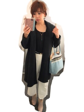 「仕事コーデ」｜「アイテム（ブルゾン）」を使った、283さん（レディース・156cm）の冬コーディネート