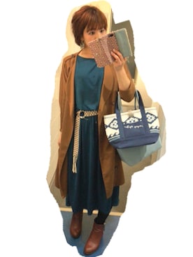 「ノーティードッグ」｜283さん（レディース・156cm）の春コーディネート