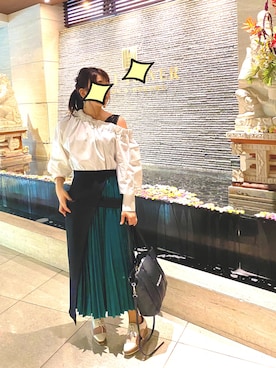 283さん（レディース・156cm）の夏コーディネート