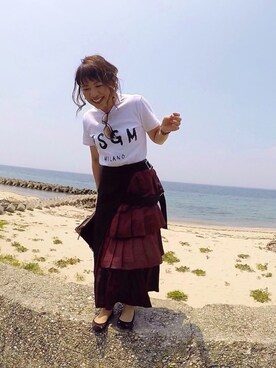 283さん(レディース・155cm)の夏コーディネート