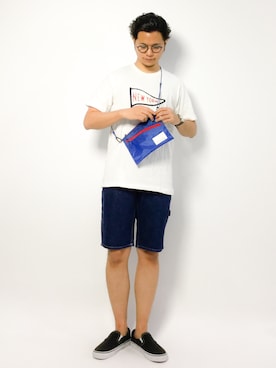 K-1RO(ケーイチロー)さん（メンズ・171cm）の夏コーディネート