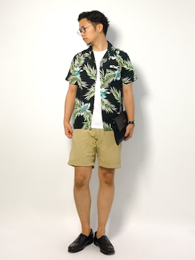 K-1RO(ケーイチロー)さん（メンズ・171cm）の夏コーディネート