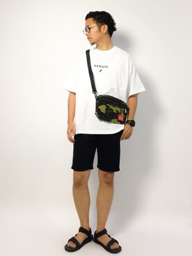 K-1RO(ケーイチロー)さん（メンズ・171cm）の夏コーディネート