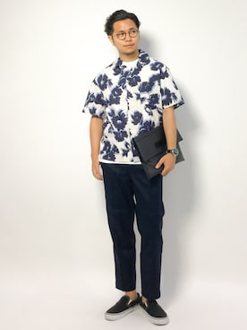 K-1RO(ケーイチロー)さん（メンズ・171cm）の夏コーディネート