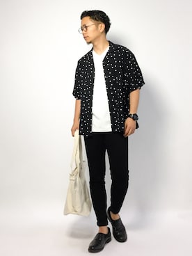 「LB/S （エルビーエス）のアイテム」を使った、K-1RO(ケーイチロー)さん（メンズ・171cm）の夏コーディネート