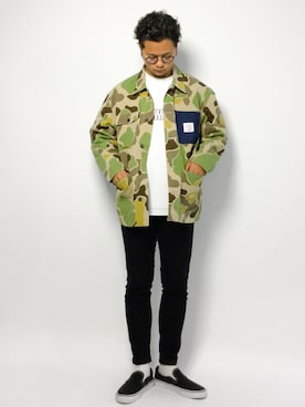 「KENT HOUSE（ケントハウス）のアイテム（ジャケット/アウター）」を使った、K-1RO(ケーイチロー)さん（メンズ・171cm）の夏コーディネート