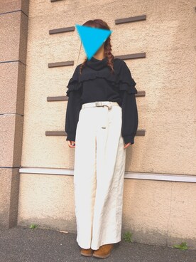 「Parks（パークス）のアイテム」を使った、RIOさん（レディース・153cm）の春コーディネート