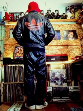 「オールドスクール」｜「アイテム（その他アウター）」を使った、marinfordさん（メンズ・165cm）の冬コーディネート