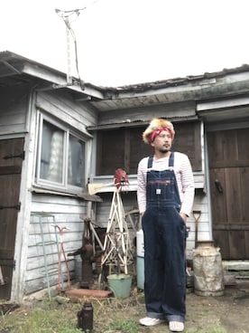 「POINTER（ポインター ）のアイテム」を使った、marinfordさん（メンズ・165cm）の春コーディネート
