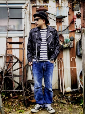 ロックテイスト のメンズ人気ファッションコーディネート Wear