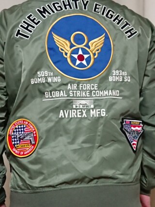 絶品 アヴィレックス ライトMA-1 B-2 スピリット フライトジャケット AVIREX（アヴィレックス）の「ライトMA-1 B-2 スピリット/LIGHT