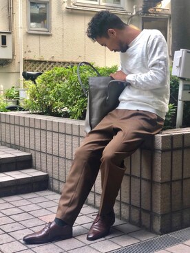 CHAYAさん（メンズ・182cm）の秋コーディネート