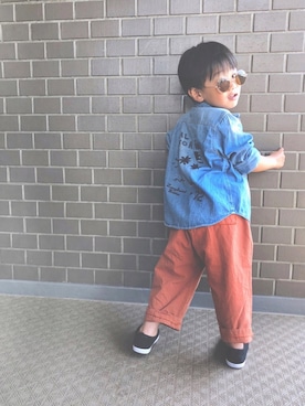 「ノーティードッグ」｜chaoさん（キッズ・100cm）の春コーディネート