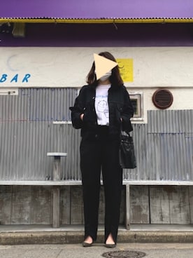 「Plan C（プランシー）のアイテム」を使った、ATSUKOさん（レディース・157cm）の冬コーディネート