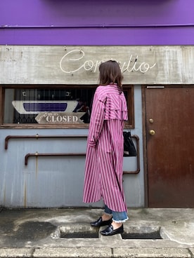 「Repetto（レペット）のアイテム」を使った、ATSUKOさん（レディース・157cm）の冬コーディネート