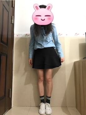 「Kenneth Cole（ケネスコール）のアイテム」を使った、Gnnnnyさん（レディース・163cm）の秋コーディネート