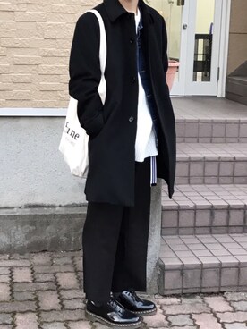 「Burner（バーナー）のアイテム（ジャケット/アウター）」を使った、らあさん（メンズ・171cm）の春コーディネート
