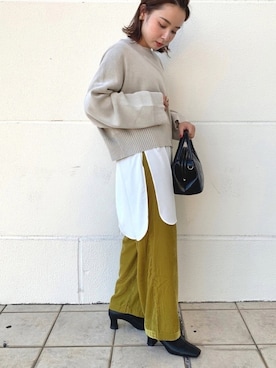 nanamiさん（レディース・154cm）の秋コーディネート