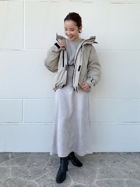 nanamiさん（レディース・154cm）の秋コーディネート