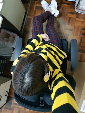 「MOMA（モマ）のアイテム（パンツ）」を使った、nazumikoyoko326さん（レディース・163cm）の冬コーディネート