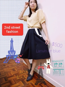 「thrift shop」｜nazumikoyoko326さん（レディース・162cm）の秋コーディネート