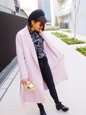 「coordinate」｜「アイテム（その他アウター）」を使った、Narcissus ESTさん（レディース・160cm）の冬コーディネート