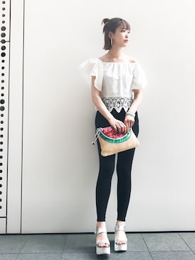 「ootd」｜Narcissus ESTさん（レディース・160cm）の夏コーディネート