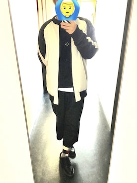 「L.H.P（エルエイチピー）のアイテム（ブルゾン）」を使った、りょう。さん（メンズ・166cm）の春コーディネート