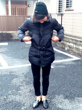 「DUFFER DAPSのアイテム」を使った、だいきさん（メンズ・180cm）の冬コーディネート