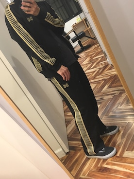 「Needles（ニードルス）のアイテム（ノーカラージャケット）」を使った、ソメさん（メンズ・165cm）の夏コーディネート
