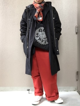 「ファセッタズム」｜「アイテム（ジャケット/アウター）」を使った、ソメさん（メンズ・165cm）の冬コーディネート