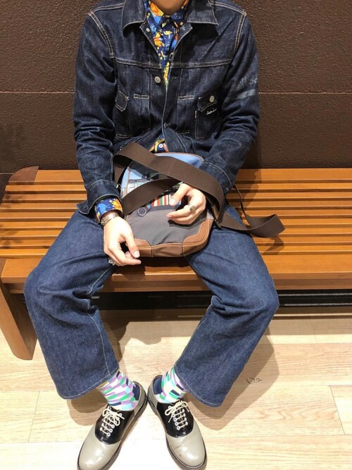Yokogoshi 桃太郎ジーンズのデニムジャケットを使ったコーディネート Wear