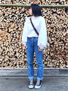 ちめさん（レディース・162cm）の春コーディネート