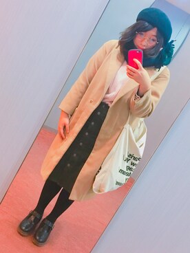 M.Mさん（レディース・158cm）の冬コーディネート