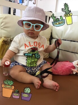 aob373728さん(キッズ・70cm)の夏コーディネート