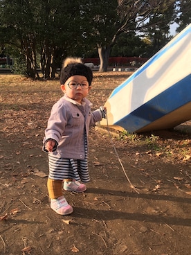 aob373728さん（キッズ・70cm）の冬コーディネート