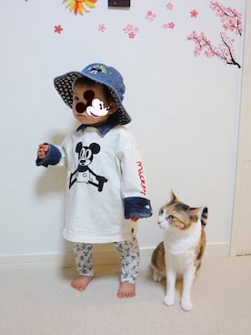 aob373728さん（キッズ・70cm）の冬コーディネート