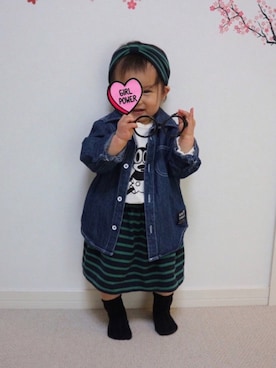 aob373728さん（キッズ・70cm）の春コーディネート