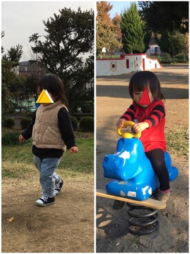 aob373728さん（キッズ・80cm）の秋コーディネート