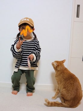 aob373728さん（キッズ・90cm）の春コーディネート