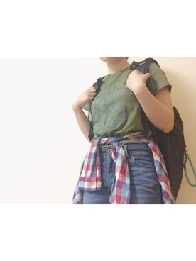 けろけろ🐸さん（レディース・156cm）の夏コーディネート