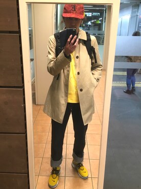 「ETERNAL（エターナル）のアイテム」を使った、Ransei さん（メンズ・181cm）の春コーディネート