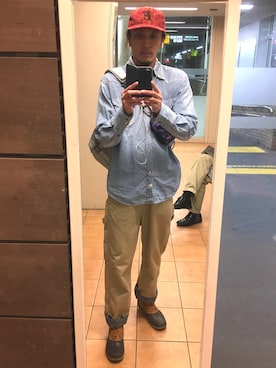 「JOURNAL STANDARD（ジャーナルスタンダード）のアイテム（オールインワン・サロペット）」を使った、Ransei さん（メンズ・181cm）の春コーディネート