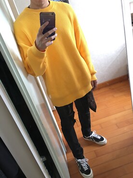 「N.HOOLYWOOD（N.ハリウッド）のアイテム（その他アウター）」を使った、Elvisさん（メンズ・178cm）の冬コーディネート