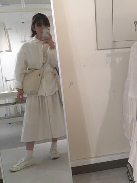 「文化服装学院」｜つちやんさん（レディース・152cm）の春コーディネート